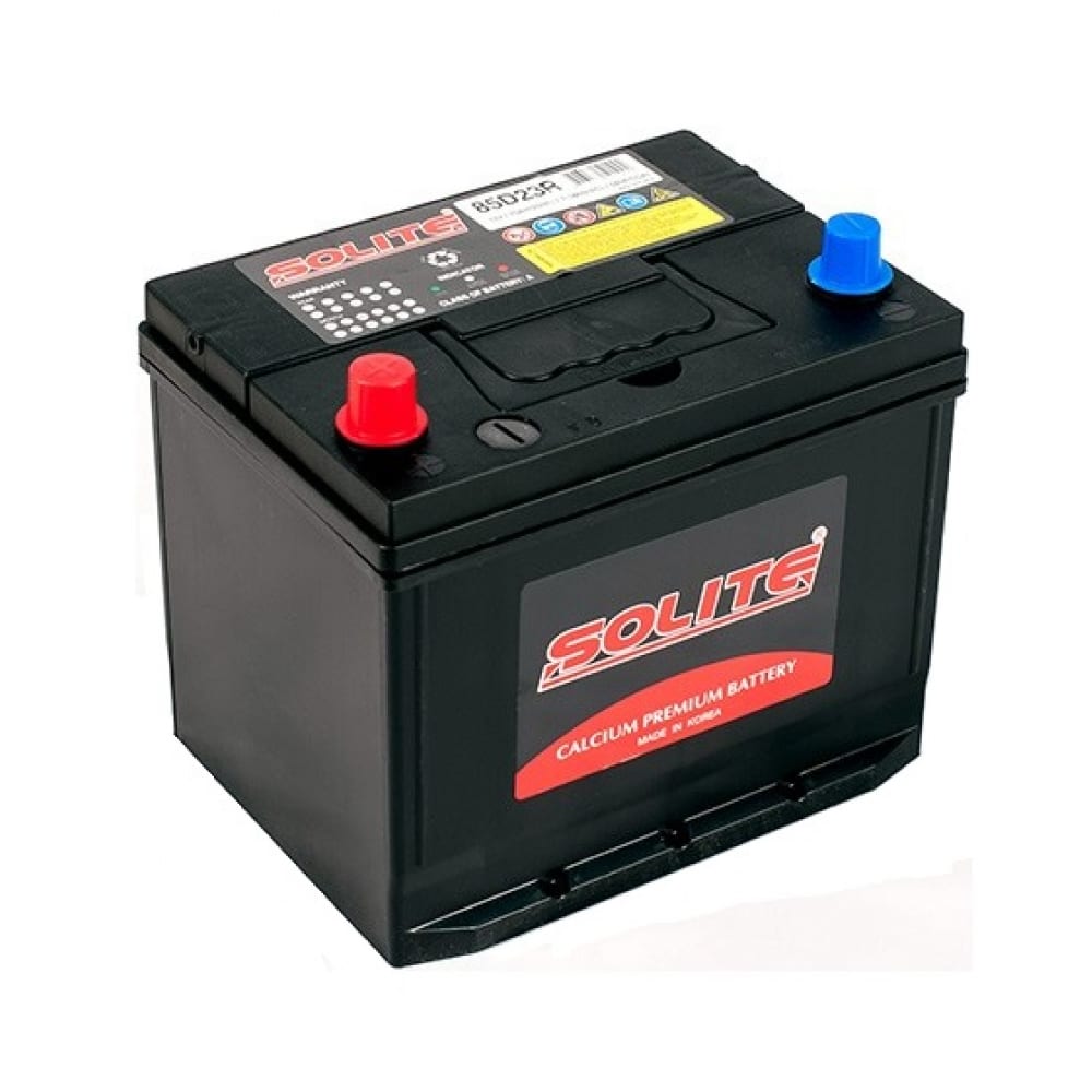 

Аккумуляторная батарея SOLITE 6СТ70 230х168х220 85D23R ВН