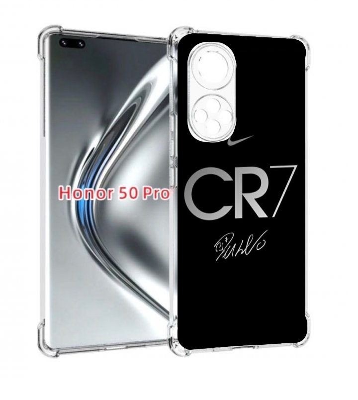 

Чехол бампер MyPads CR7 для Honor 50 Pro/Nova 9 Pro проти, Прозрачный, Tocco