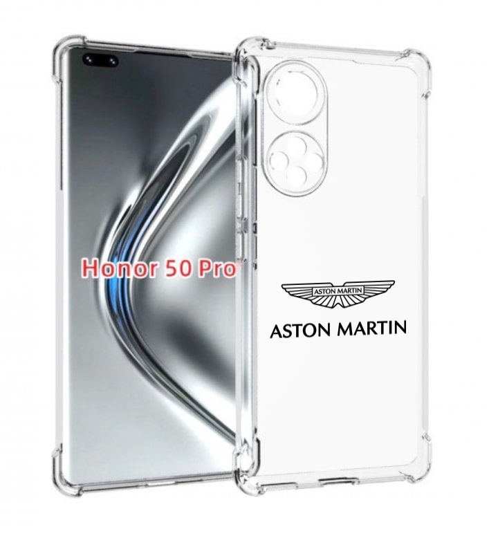 

Чехол бампер MyPads Aston-Martin мужской для Honor 50 Pro, Прозрачный, Tocco