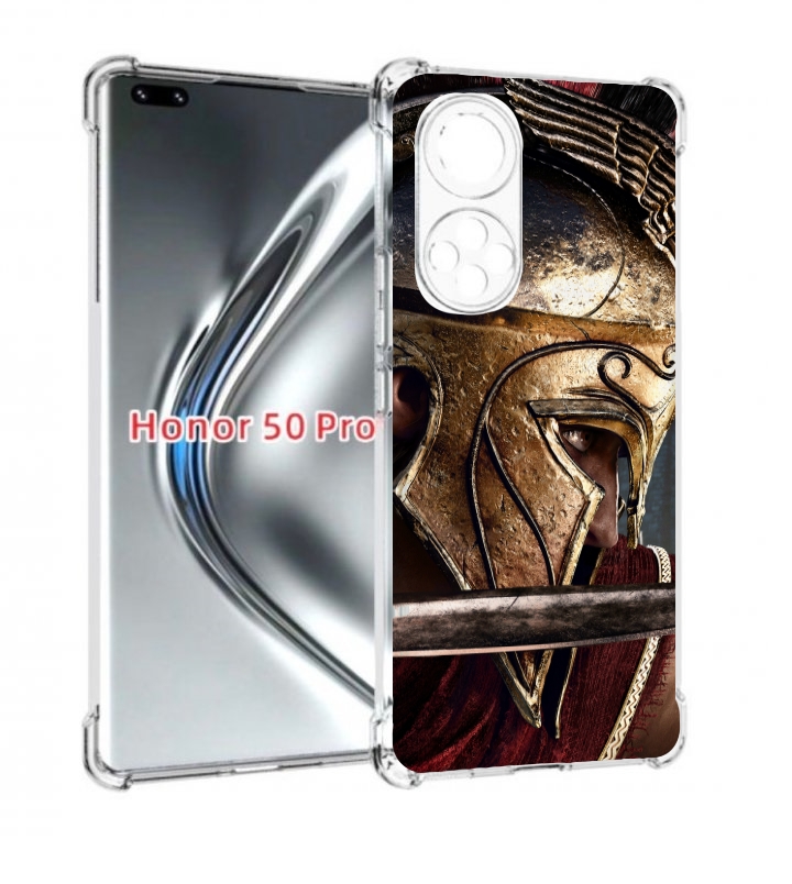 

Чехол бампер MyPads Assassin's Creed Odyssey для Honor 50, Прозрачный, Tocco