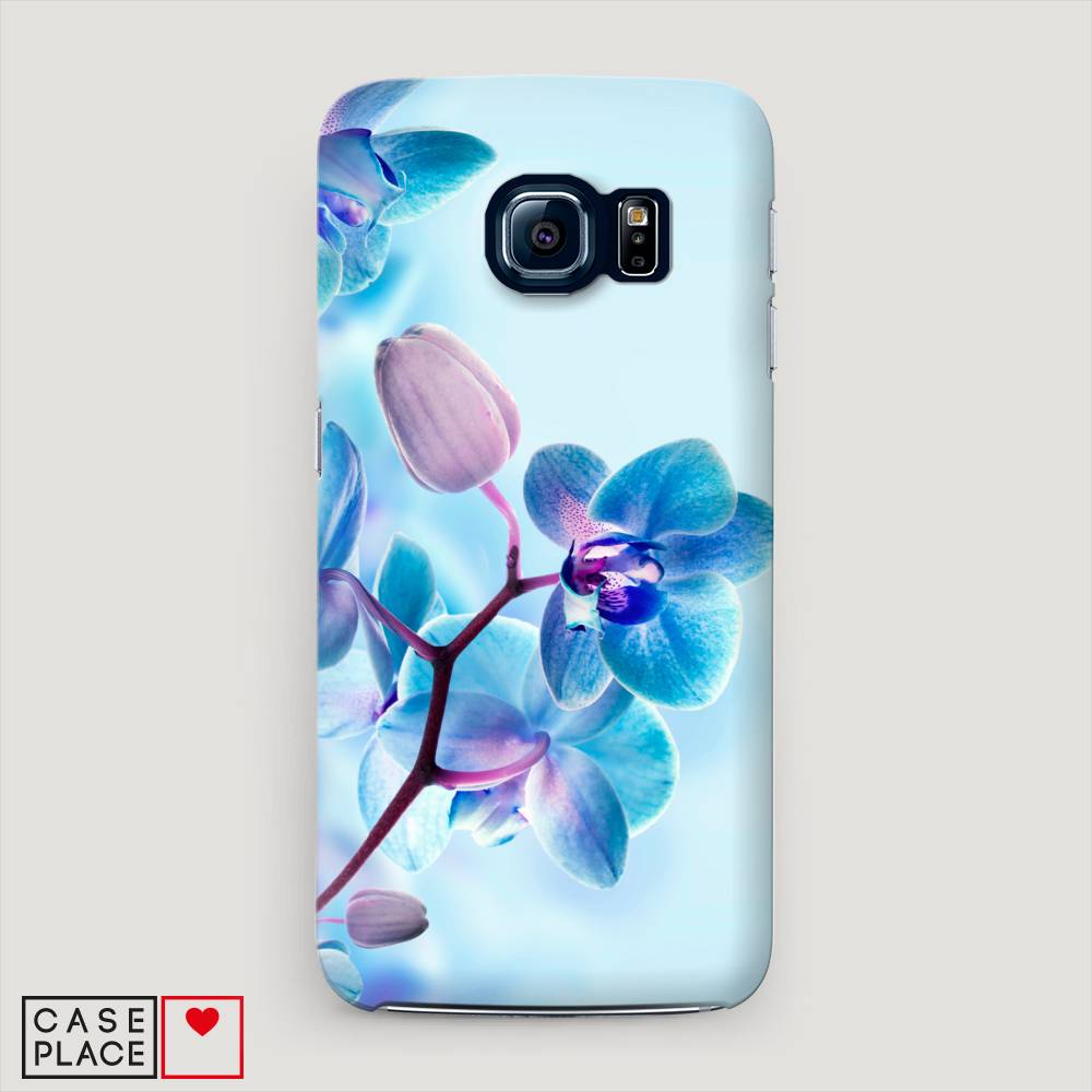 

Чехол Awog "Голубая орхидея" для Samsung Galaxy S6 edge, 24420-6