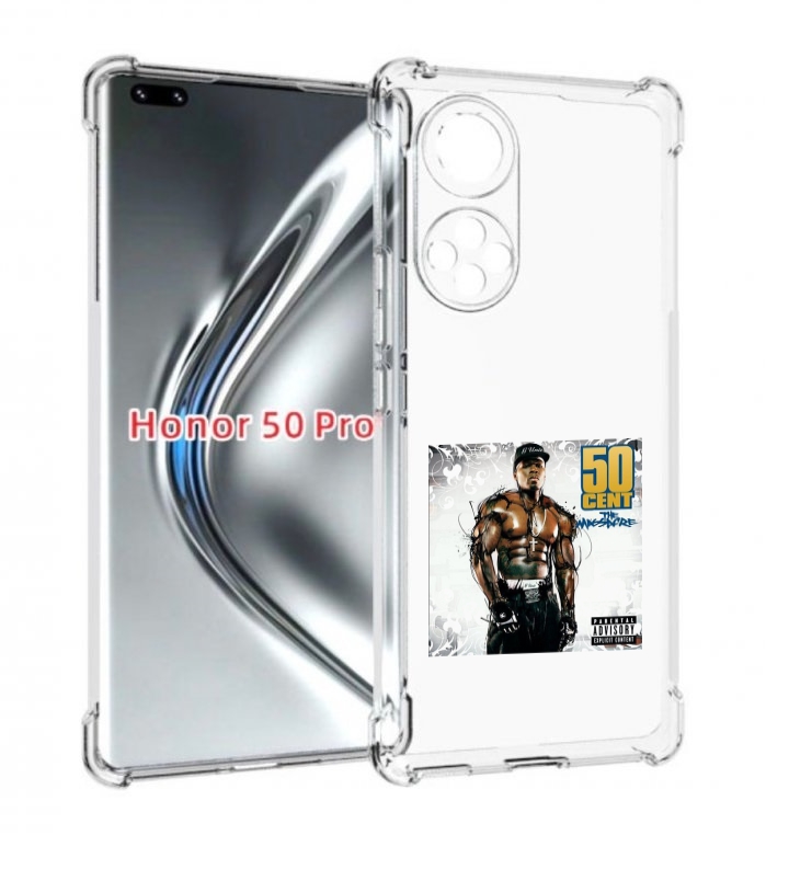 

Чехол бампер MyPads 50 Cent - The Massacre для Honor 50 P, Прозрачный, Tocco