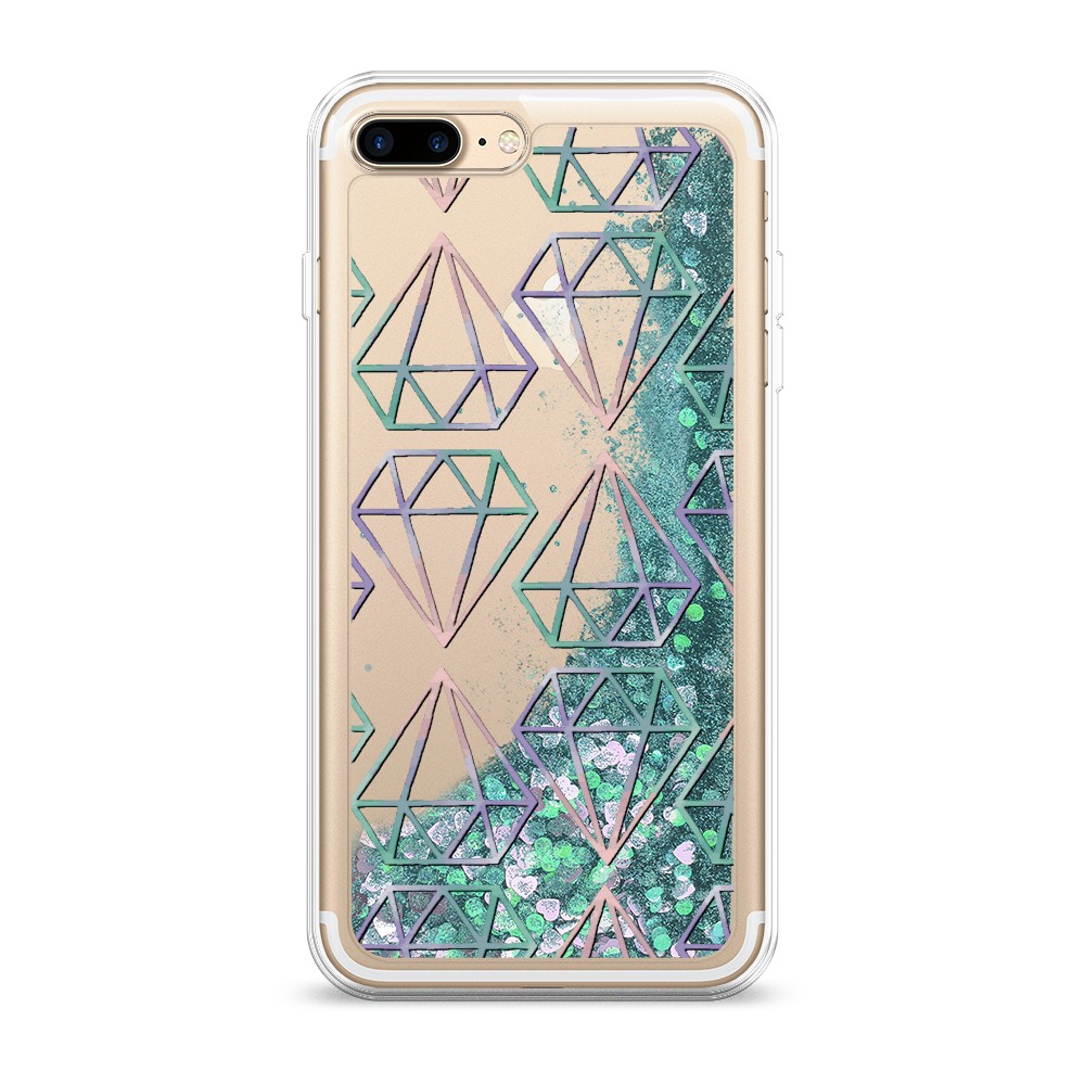

Чехол Awog на Apple iPhone 8 Plus / Айфон 8 Plus "Бриллианты голографика", 10995-1