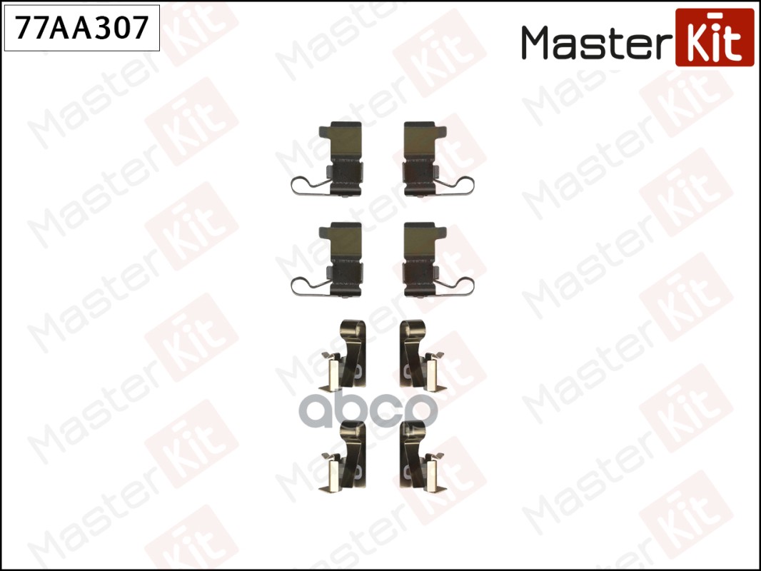 

Ремкомплект Тормозного Суппорта Master Kit 77Aa307