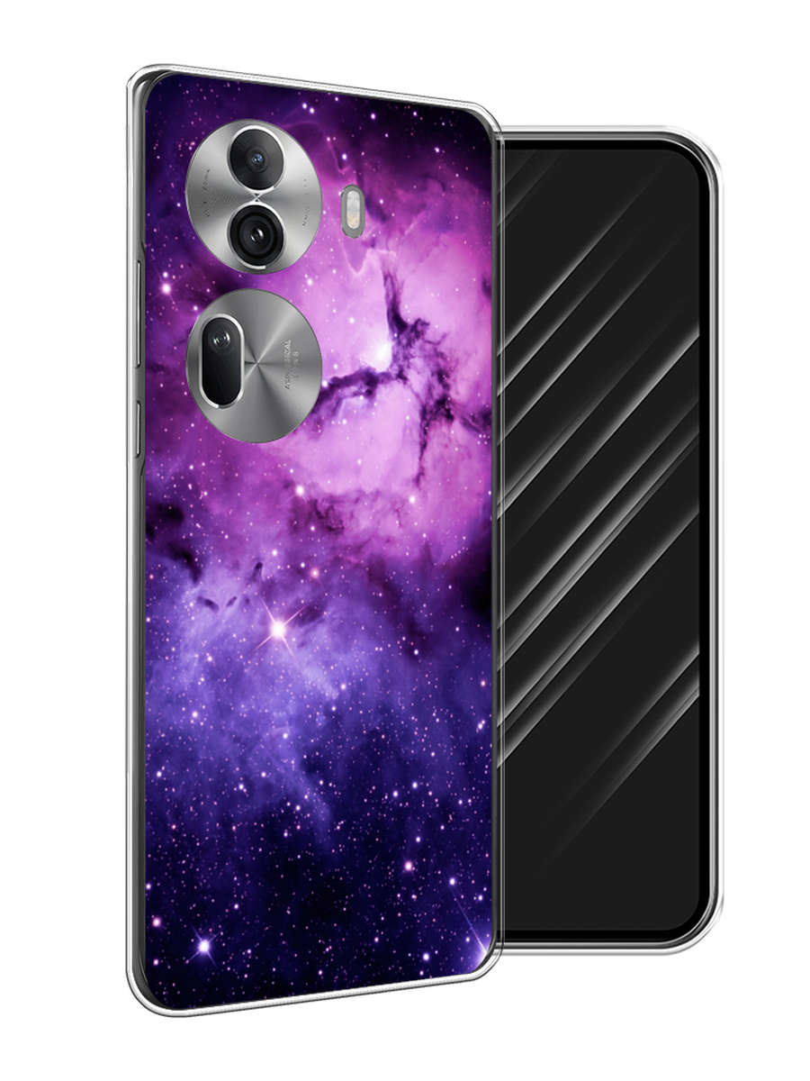 

Чехол Awog на Oppo Reno 11 Pro (Global) "Космос 18", Фиолетовый;черный;белый, 2515950-1