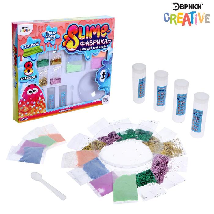 

Набор для опытов SLIME фабрика