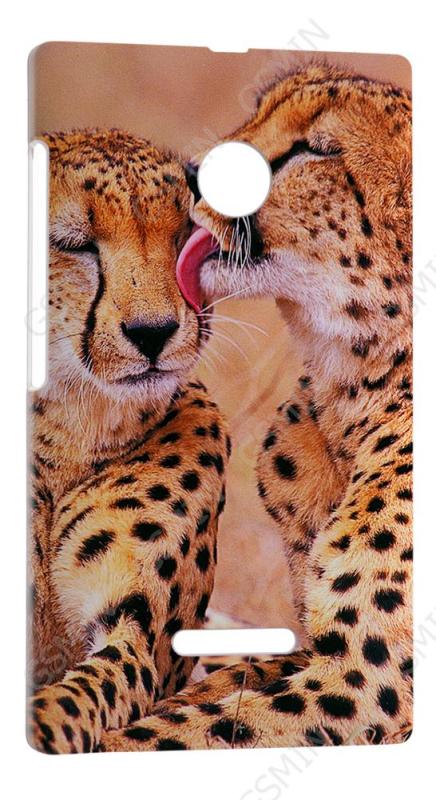 

Чехол NoBrand для Microsoft Lumia 435 Дизайн 172, Белый