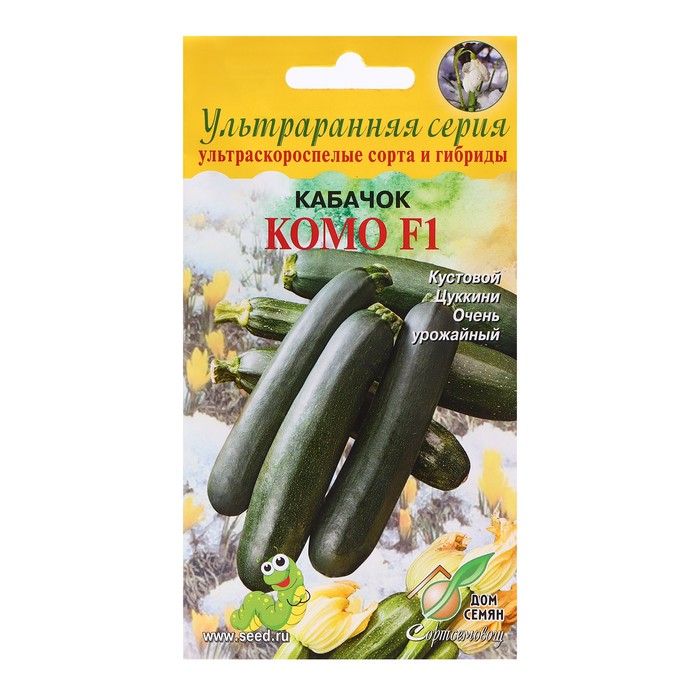 

Семена кабачок Комо F1 Дом семян 10230814 1 уп.