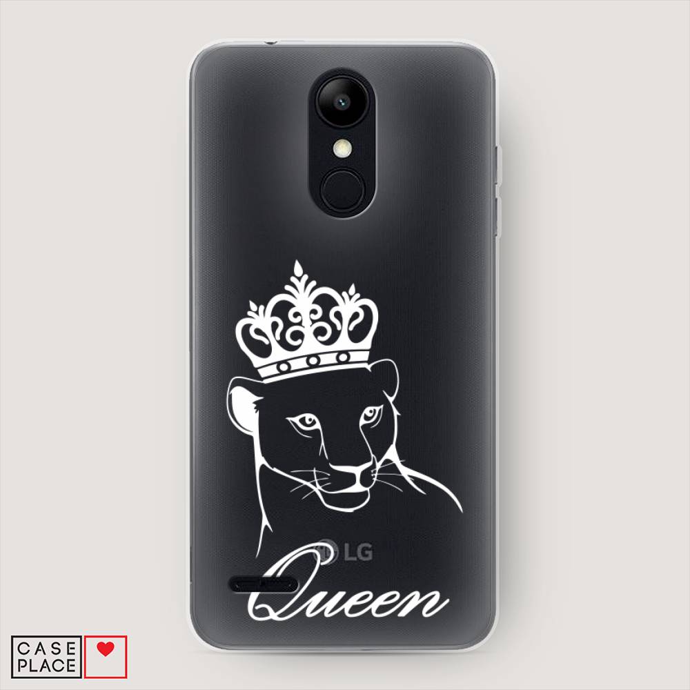 

Чехол Awog на LG K9 (K8 2018) "Львица королева", Бежевый;прозрачный, 83750-7