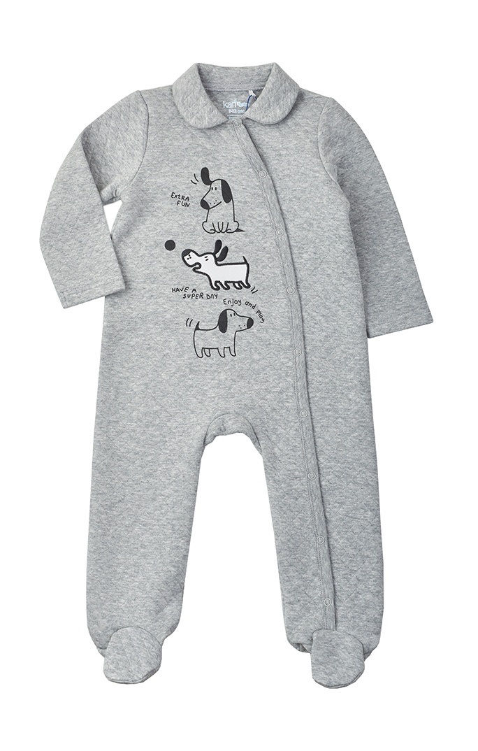 

Комбинезон детский Kari Baby AW23B12803710 серый, 62, 218963