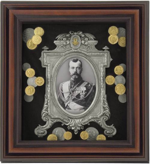 Панно Николай II (портрет) Р04-00136 KNP-Р04-00136