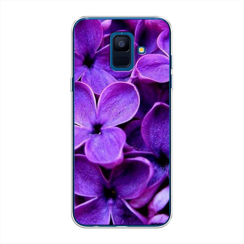 

Чехол Awog "Сирень крупная" для Samsung Galaxy A6, 25950-8