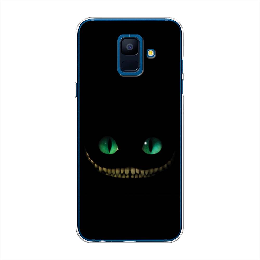 

Чехол Awog "Зеленоглазый чеширский кот" для Samsung Galaxy A6, Черный, 25950-10