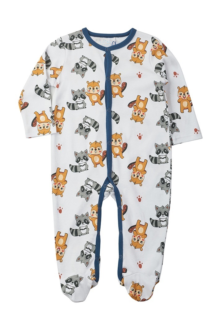 

Комбинезон детский Kari Baby AW23B07003307 белый, 68, 220703