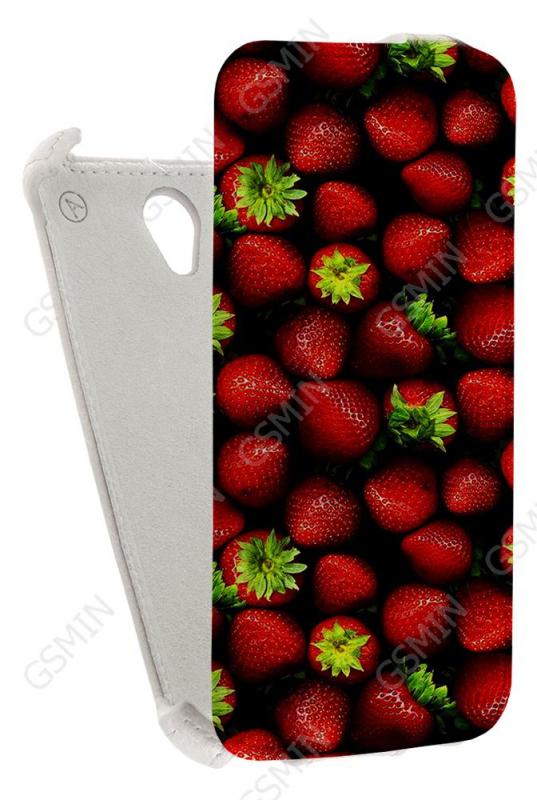 

Кожаный чехол для Lenovo A3600D Armor Case (Белый) (Дизайн 141)