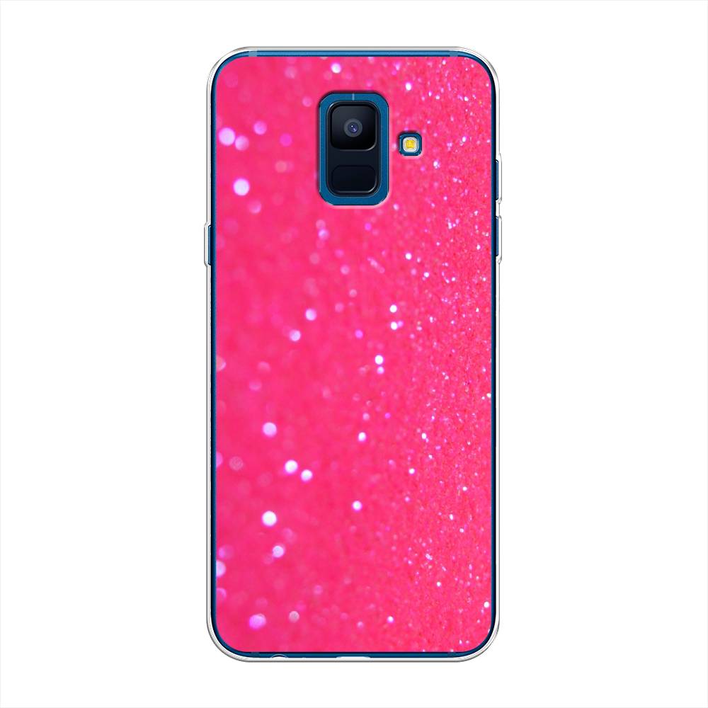 

Чехол Awog "Малиновые блестки рисунок" для Samsung Galaxy A6