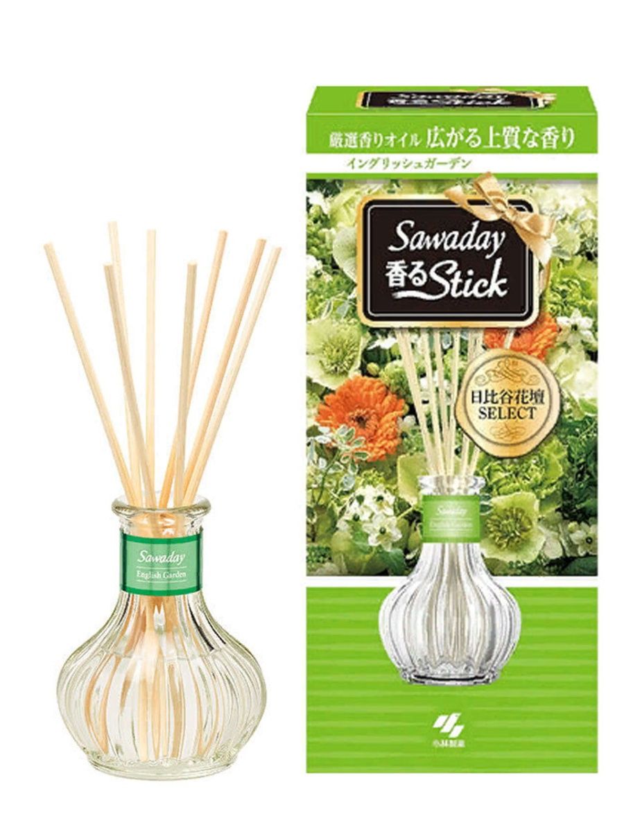 Натуральный Аромадиффузор KOBAYASHI Sawaday Stick Parfum English Garden