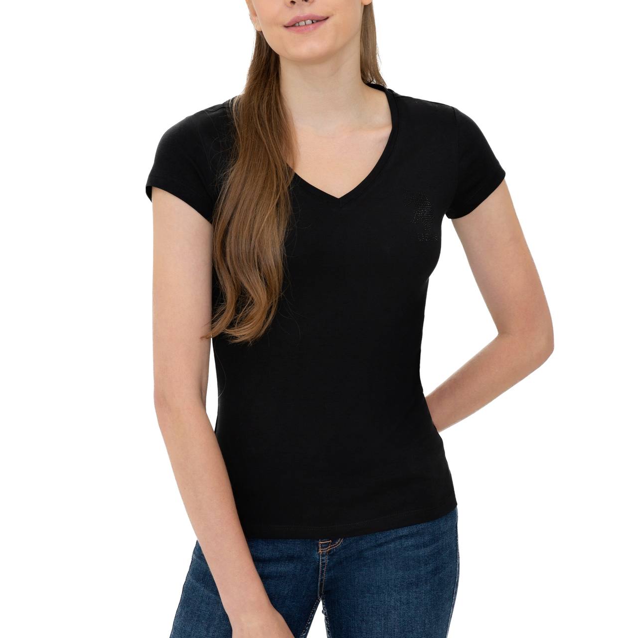 

Футболка женская U.S. POLO Assn. g082sz0110tv0121 черная M, Черный, g082sz0110tv0121
