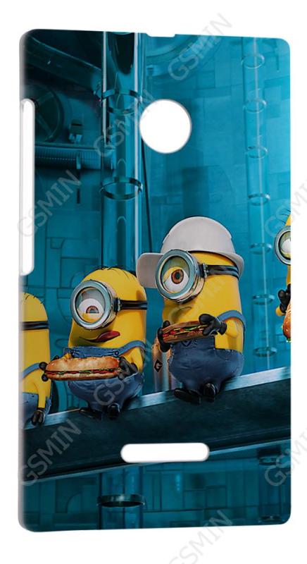 

Чехол NoBrand для Microsoft Lumia 435 Дизайн 157, Белый