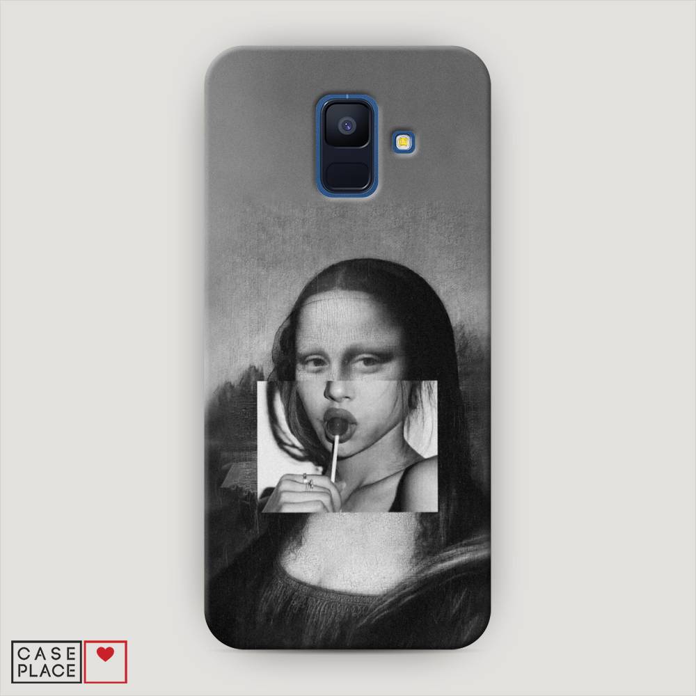 

Чехол Awog "Mona Lisa sucking lollipop" для Samsung Galaxy A6