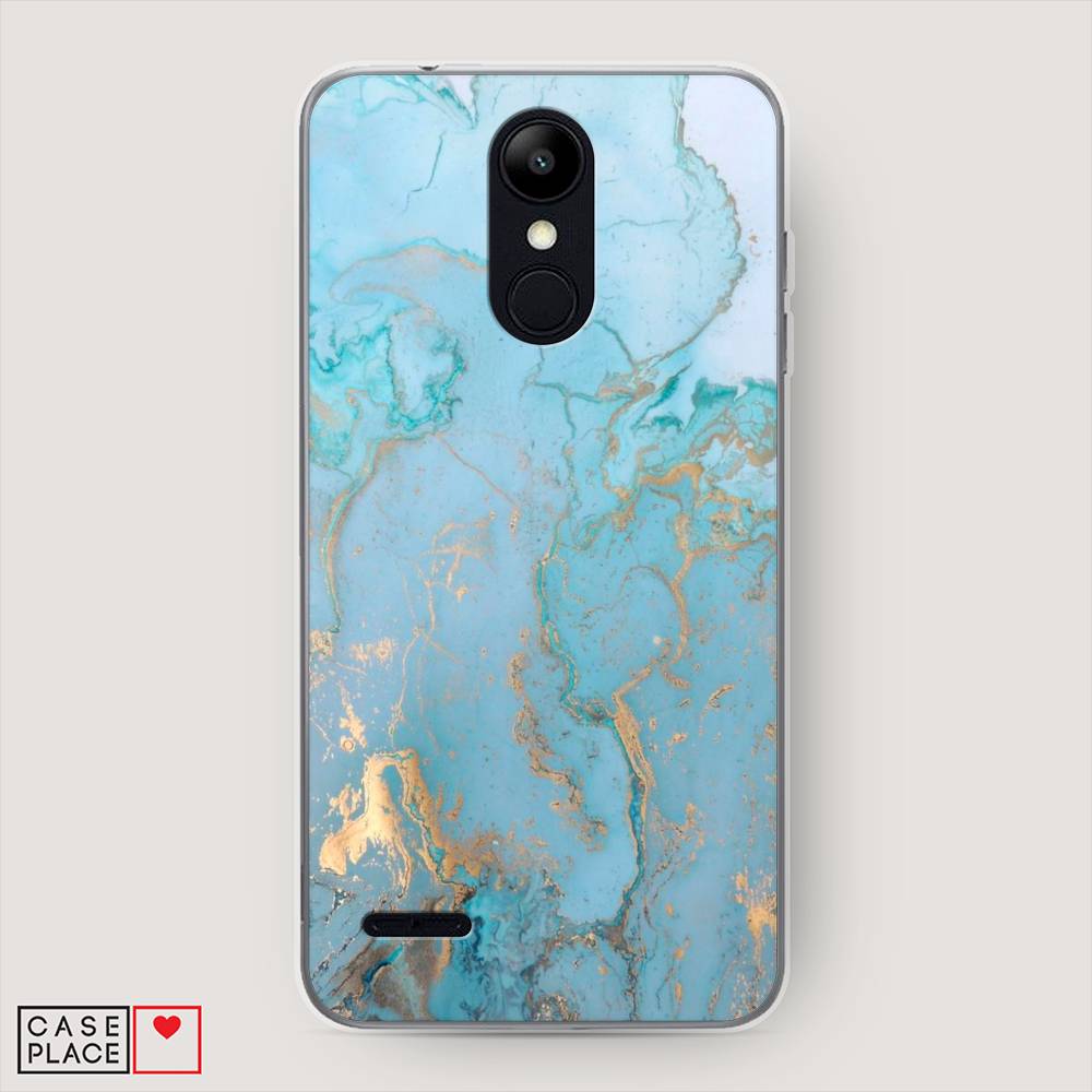 

Чехол Awog на LG K9 (K8 2018) "Голубой мрамор рисунок", 83750-3