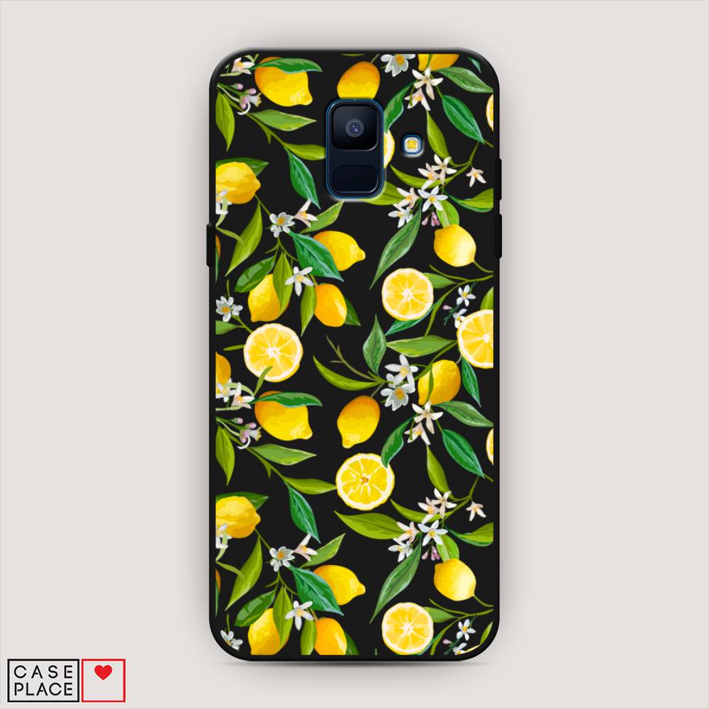 

Чехол Awog на Samsung Galaxy A6 "Сочные лимоны", Желтый;белый;зеленый, 25952-1