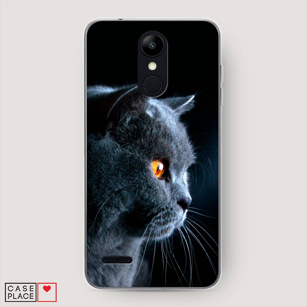 

Чехол Awog на LG K9 (K8 2018) "Благородный кот британец", Черный;серый;оранжевый, 83750-2