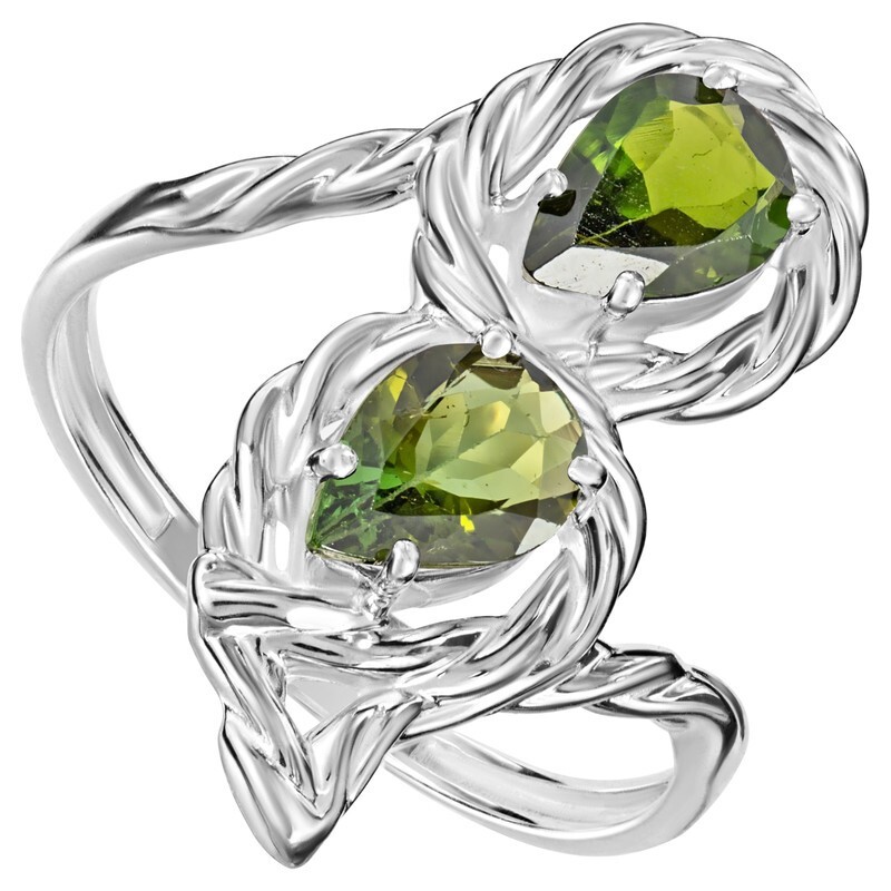 

Кольцо из серебра с турмалином р.21,5 LAZURIT-ONLINE 836901, 836901