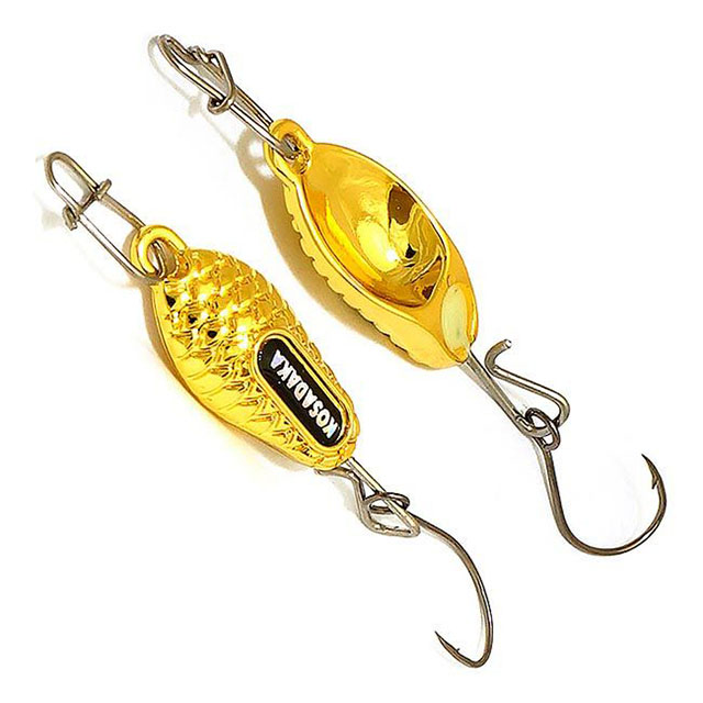 

Kosadaka Блесна колеблющаяся KOSADAKA XTR ( 2гр/Gold)