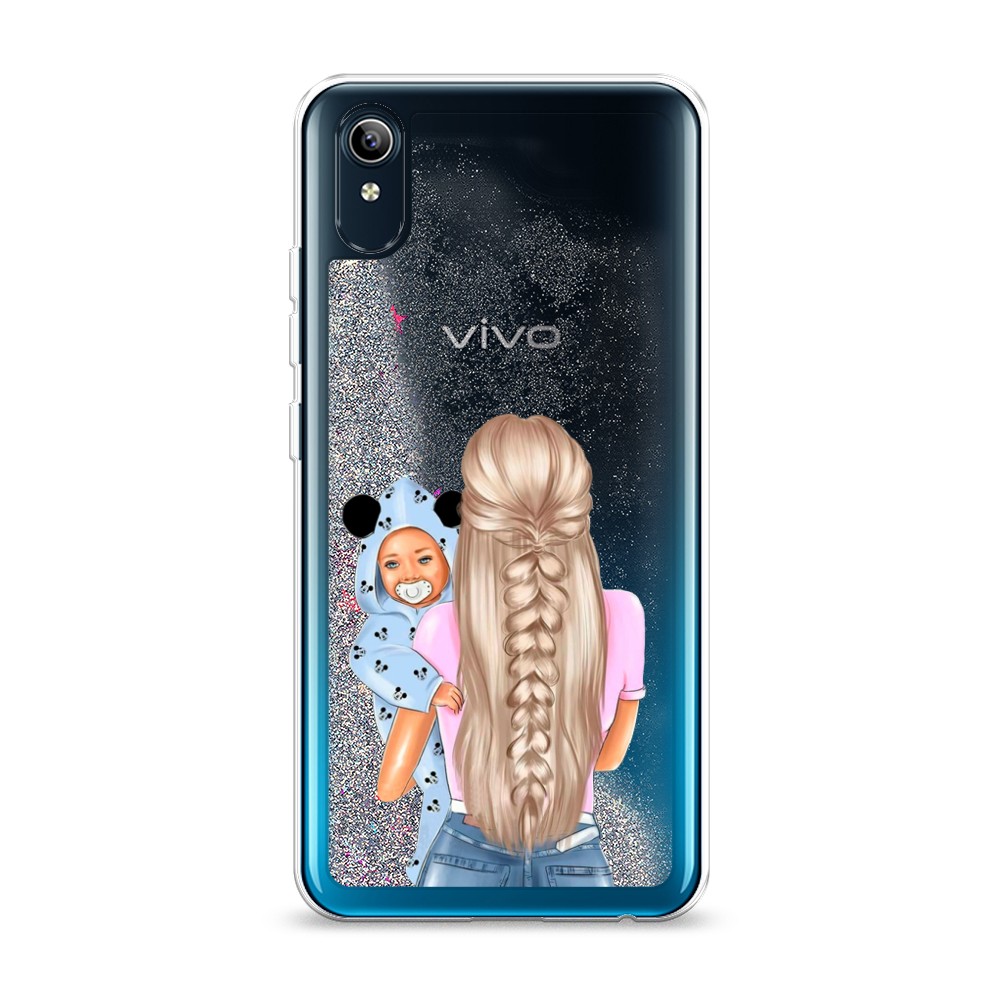 

Чехол Awog на Vivo Y91c/Y1s "Молодая мама", Разноцветный, 262891-1