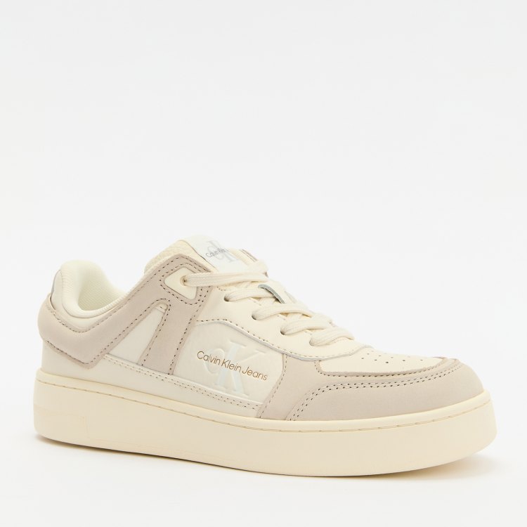 

Кеды женские Calvin Klein Jeans YW0YW01301 бежевые 37 EU, Бежевый, YW0YW01301