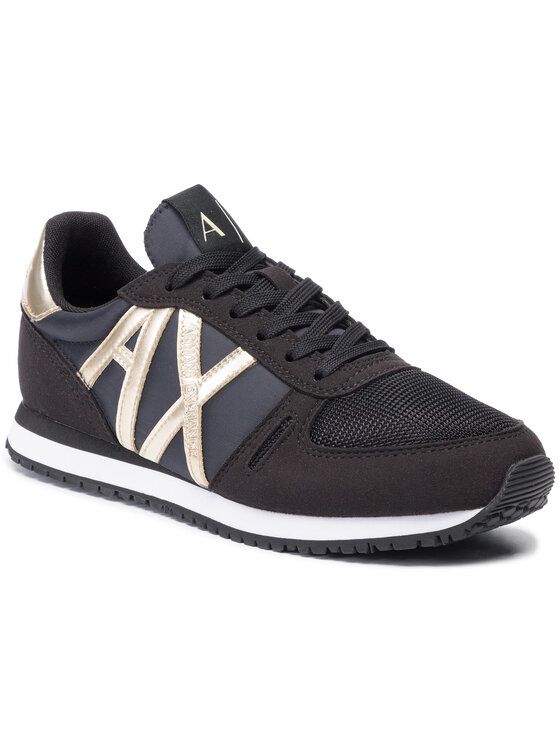 Кроссовки женские Armani Exchange XDX031 XV137 N692 черные 36 EU