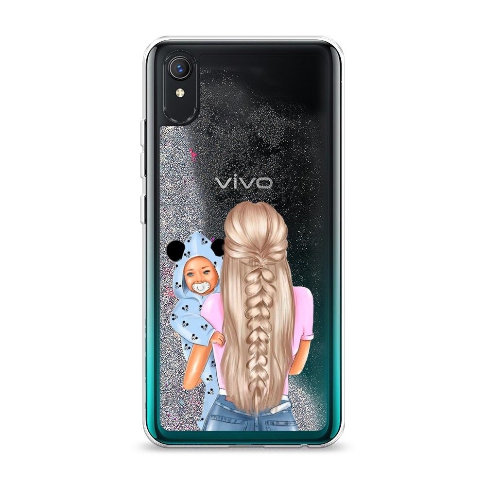 

Чехол Awog на Vivo Y91c/Y1s "Молодая мама", Разноцветный, 263291-1
