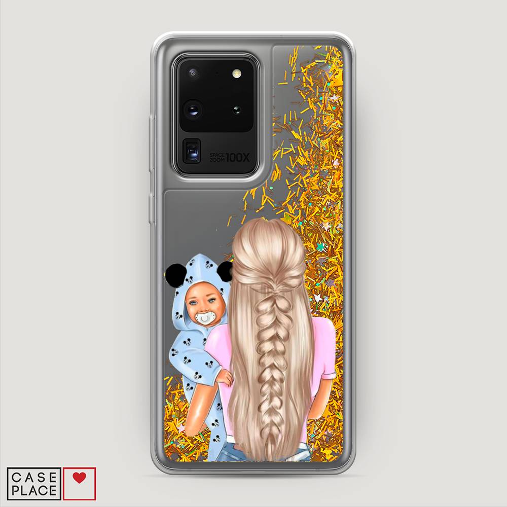 

Чехол Awog на Samsung Galaxy S20 Ultra "Молодая мама", Разноцветный, 29490-1