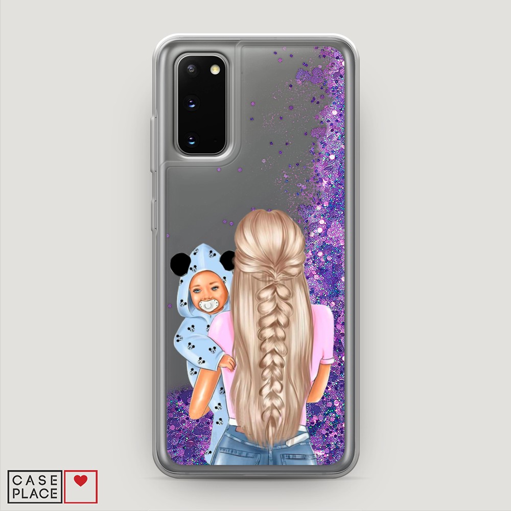 

Чехол Awog на Samsung Galaxy S20 "Молодая мама", Разноцветный, 29292-1