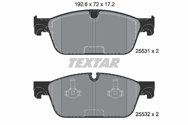 

Колодки диск. пер. MB GL X166 3.0-4.5/2.2CDI 12> 2553103, 2553103 колодки диск. пер. MB GL X166 3.0-4.5/2.2CDI 12>