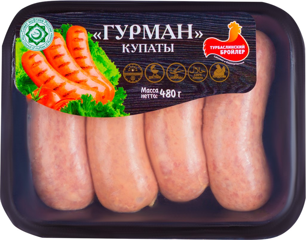 

Купаты куриные Лента Гурман охлажденные 500 г