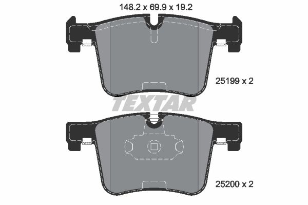 

Колодки BMW 1 F20,F25, F30, F31,F34