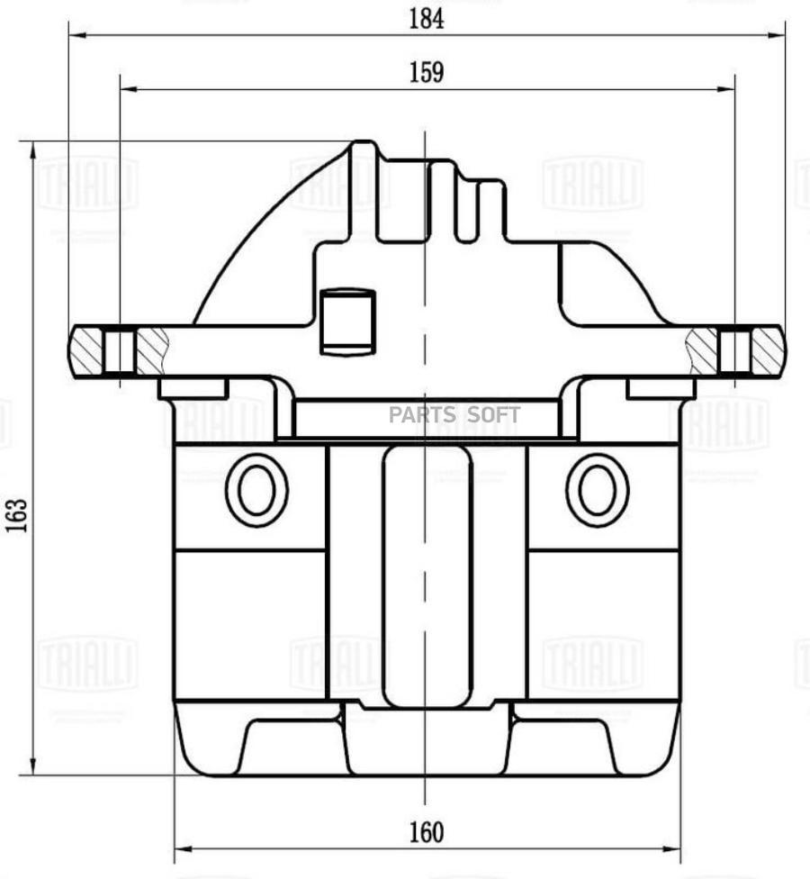 

Суппорт Торм. Для А/М Mitsubishi Carisma (95-)/Space Star (01-) Перед. Прав. D=54Мм (Cf 01