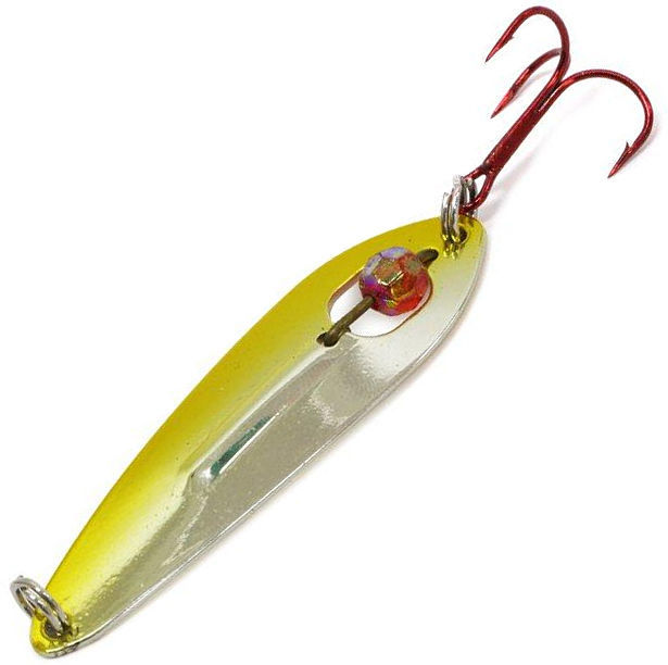 

Garry Angler Блесна колеблющаяся Garry Angler Secretariat 6g. ( 6гр/Half Silver/Half Gold), Золотистый;желтый;серебристый