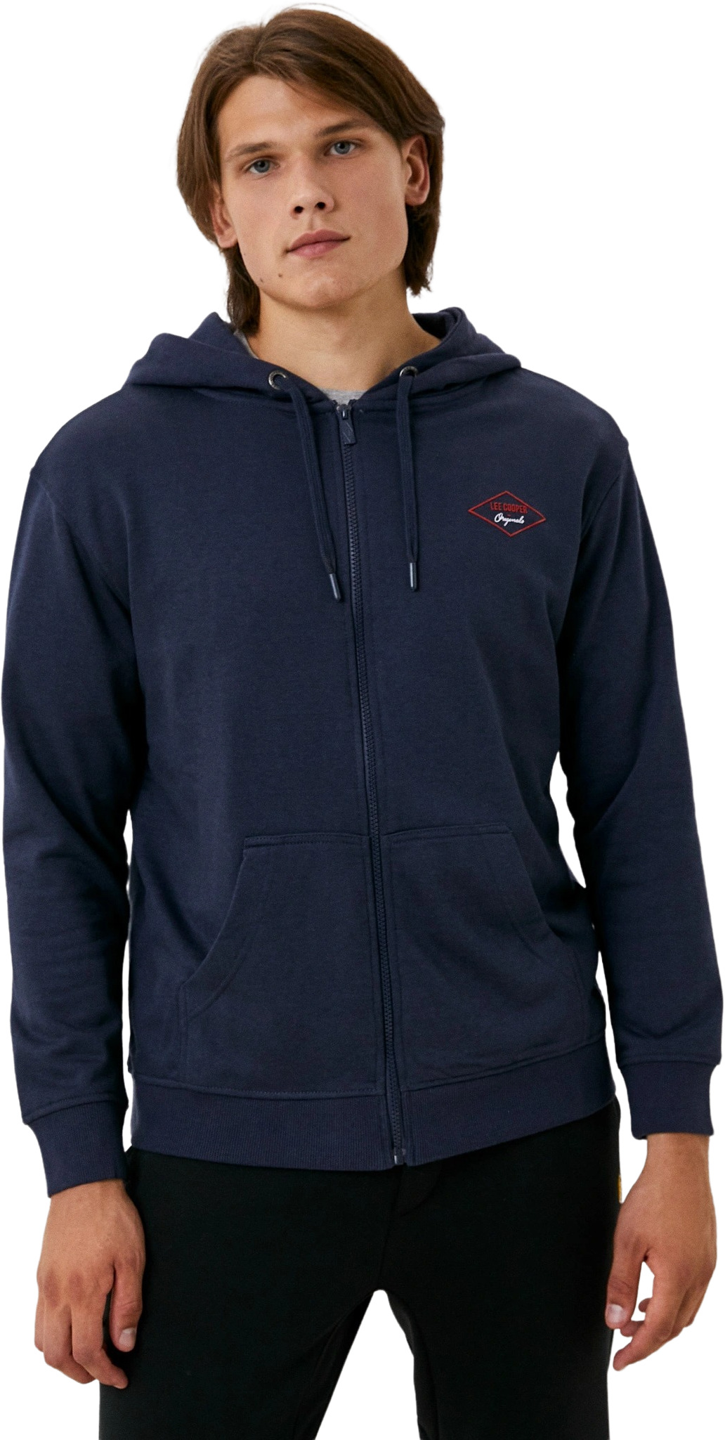 

Толстовка мужская Lee cooper SH-4746-DN темно-синяя 2XL, SH-4746-DN