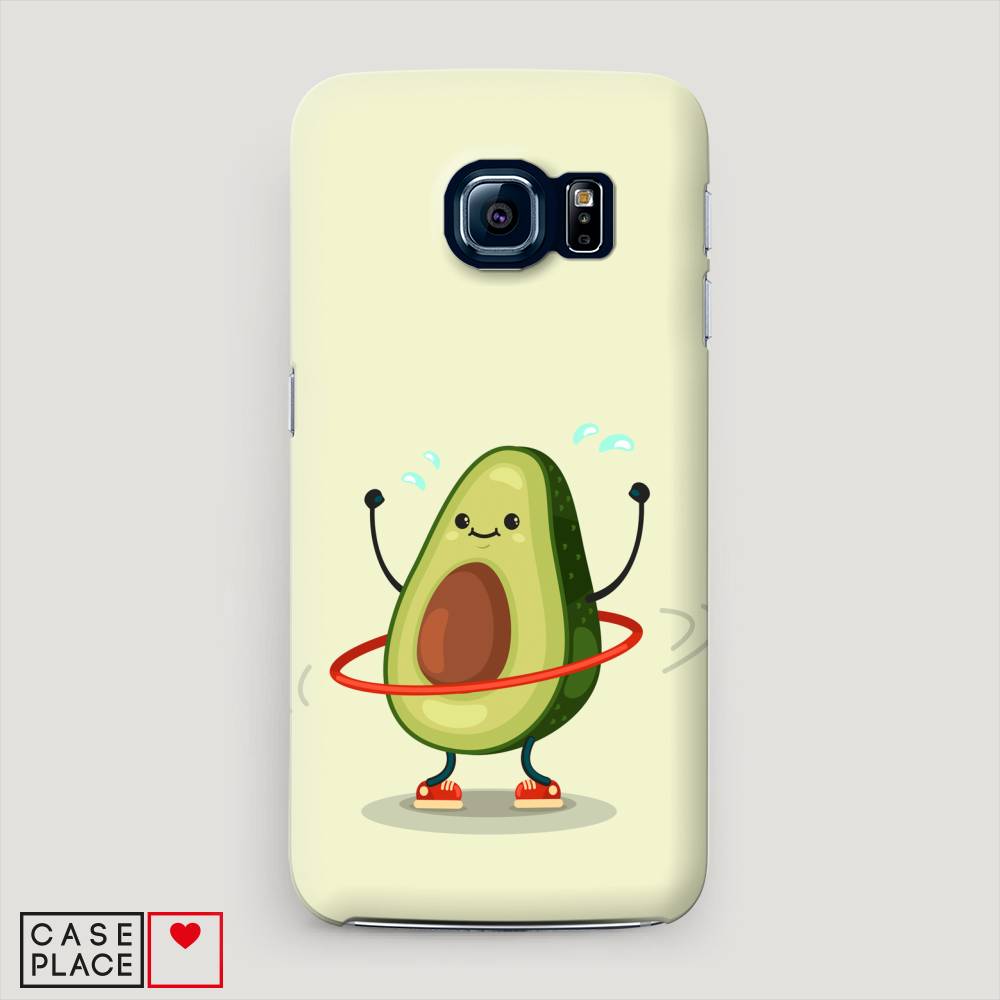 

Чехол Awog "Авокадо с обручем" для Samsung Galaxy S6 edge, 24420-7