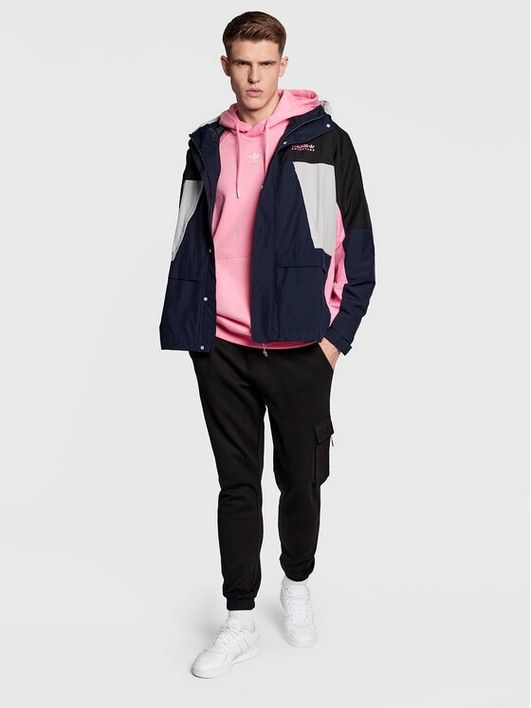 

Ветровка мужская Adidas 0000300407356 синяя L (доставка из-за рубежа), Синий, 0000300407356