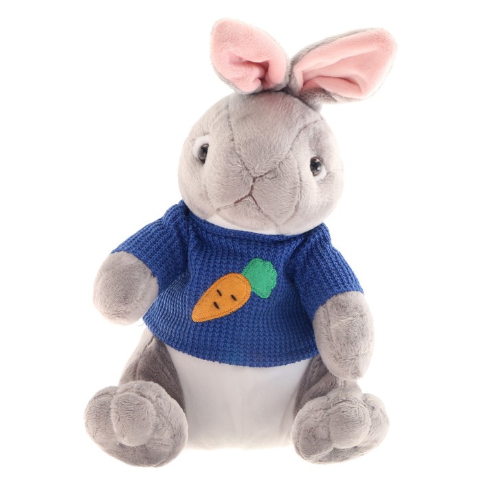 фото Мягкая игрушка кролик в кофте nobrand