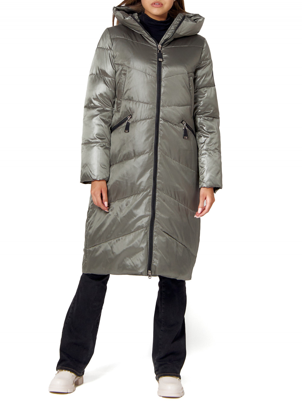 

Куртка женская NoBrand AD442152 хаки XL, AD442152