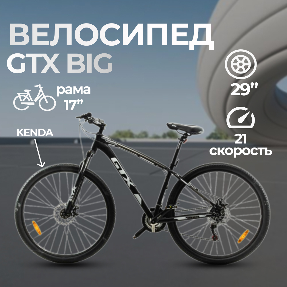 Велосипед GTX BIG 2901, 2022, рост. 17