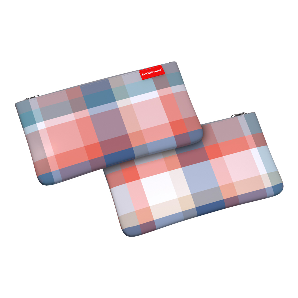 

Пенал конверт ErichKrause Light 220x120мм Sunrise Tartan