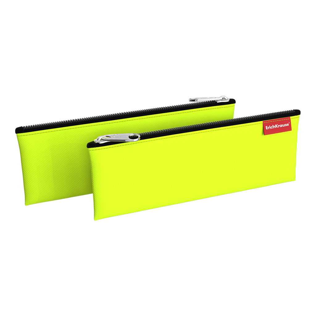

Пенал конверт ErichKrause 220х90мм Neon Yellow, Желтый