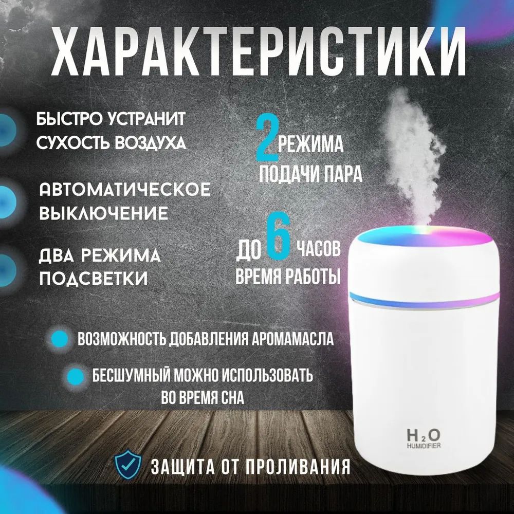 

Воздухоувлажнитель GARENI YG1001/GN/1221/052/WHT белый, YG1001/GN/1221/052/WHT