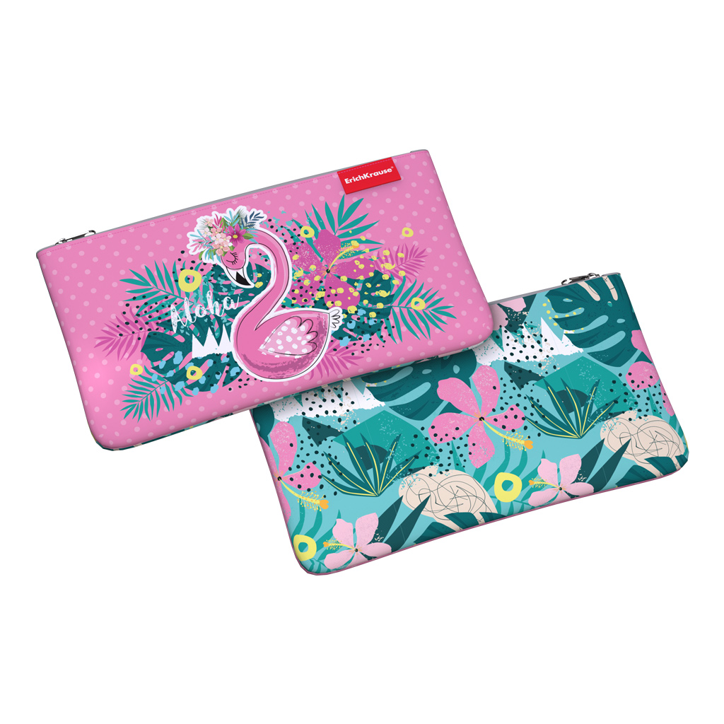 

Пенал конверт ErichKrause 207x114мм Rose Flamingo